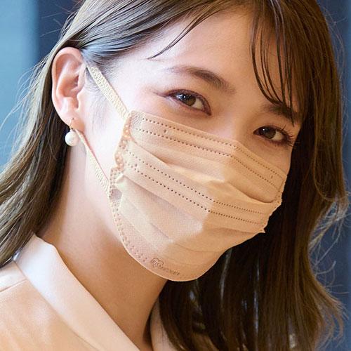 アイリスオーヤマ 美フィットマスク ふつう 7枚入 PK-B7MSB シルクベージュ