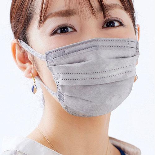 アイリスオーヤマ 美フィットマスク ふつう 7枚入 PK-B7MXH ニュアンスグレー