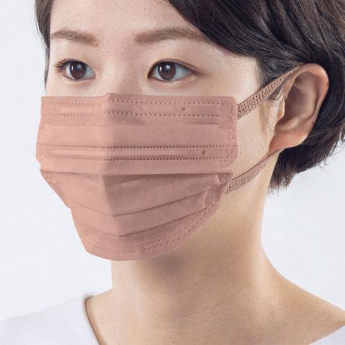 アイリスオーヤマ 美フィットマスク ふつう 30枚入 PK-B30MPB ピンクベージュ