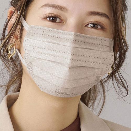 アイリスオーヤマ 美フィットマスク ふつう 30枚入 PK-B30MXQ ペールベージュ
