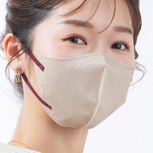 アイリスオーヤマ FASHIONABLE MASK 立体 ふつうサイズ 10枚入 RN-FA10SU...