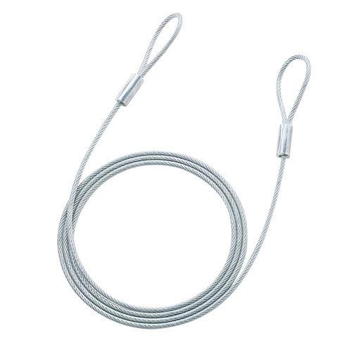 ポスト投函 サンワサプライ eセキュリティ 2.0M4.6mm SLE-8W-2N