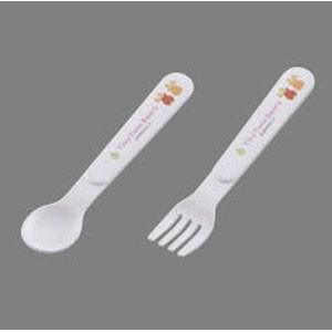 OSK オーエスケー お子様食器 がんばれルルロロ スプーン フォークセット RGV1501