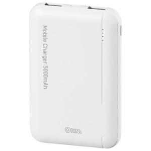 モバイルチャージャー 10000mAh SMP-JV53W ( 1個 )/ OHM : 爽快
