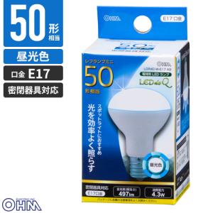 オーム電機 LED電球 レフランプ形 100W形相当 E26 昼光色 密閉器具対応