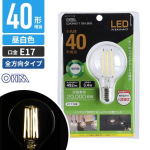 IRIS OHYAMA（アイリスオーヤマ） LDA4N-G-E17-FC LED電球 ミニ