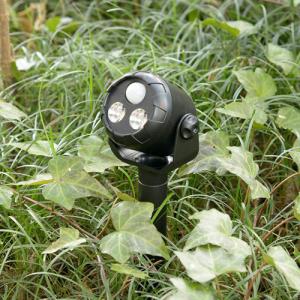 オーム電機 LEDガーデンライト 土にさして使...の詳細画像5