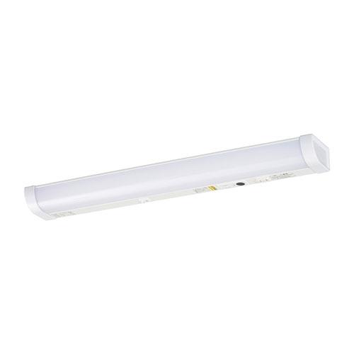 オーム電機 LED流し元灯 20形 昼光色 センサースイッチ式 工事必要 コンセント付