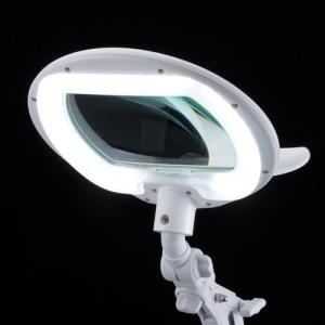 オーム電機 ルーペ付 LEDクランプライト ア...の詳細画像1