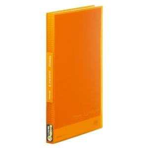 キングジム KING JIM シンプリーズ クリアーファイル 40P オレンジ 186TSPWオレ