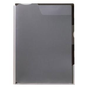 キングジム KING JIM スーパーハードホルダー透明 マチ付 A4タテ型 緑