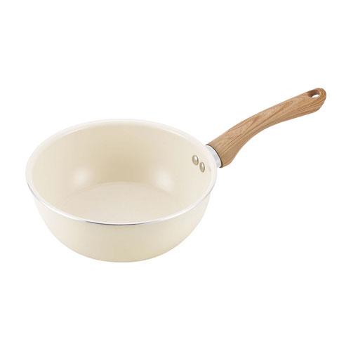 カクセー Grinday with グリンデイ・ウィズ IH対応 セラミックコーティング 深型フライ...