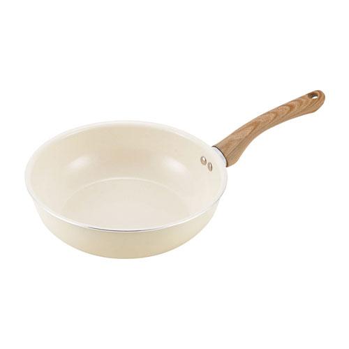 カクセー Grinday with グリンデイ・ウィズ IH対応 セラミックコーティング 深型フライ...