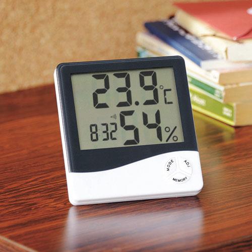 カクセー パット スクエアデジタル温湿度計 PT-06