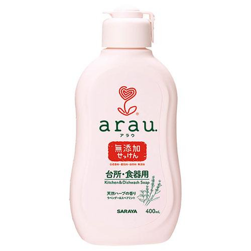 サラヤ arau. アラウ 台所用せっけん 本体 400ml