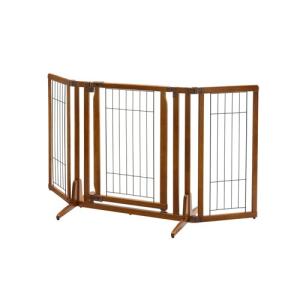 リッチェル（Richell） 犬 柵 室内 木製おくだけドア付ペットゲート