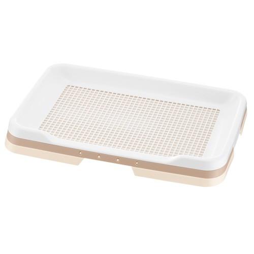 リッチェル お掃除簡単ステップトレー レギュラー アイボリー