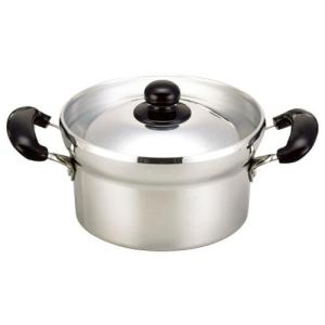 北陸アルミニウム DX文化鍋 両手鍋 24cm 日本製 送料無料 ガス火専用