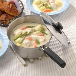 ヨシカワ シーズ・クッキング 鍋 16cm 片手鍋 IH対応 直火対応