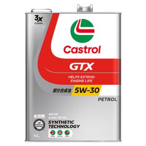 Castrol カストロール エンジンオイル GTX ULTRACLEAN 5W-30 API SP 4L 4輪ガソリン車専用 部分合成油