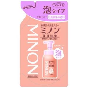 MINON ミノン 全身シャンプー 泡タイプ 詰替え 400ML : サンドラッグe