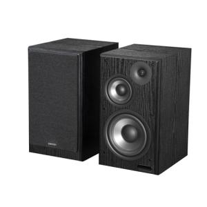 Edifier クアッドアンプ3wayブックシェルフスピーカー Bluetooth HDMIeARC line-in ハイレゾ マルチポイント接続 リモコン ブラック ED-R2750DBMK2-BK
