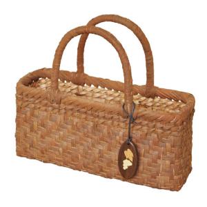 ⭐︎新品⭐︎作家作品 山葡萄うろこ編み 山ぶどうかごバッグ 山葡萄 バッグ かごバッグ うろこ編み 《857883》 バック 鞄 かご 籠