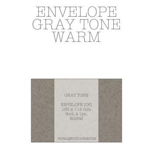 エトランジェ ディ コスタリカ ENVELOPE C6 GRAY 9枚入り 9種類各1枚 ENV-C6-002