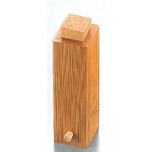 萬洋 スス竹 さんしょう 七味入れ 19-400 竹製 調理用食器 ひょうたん