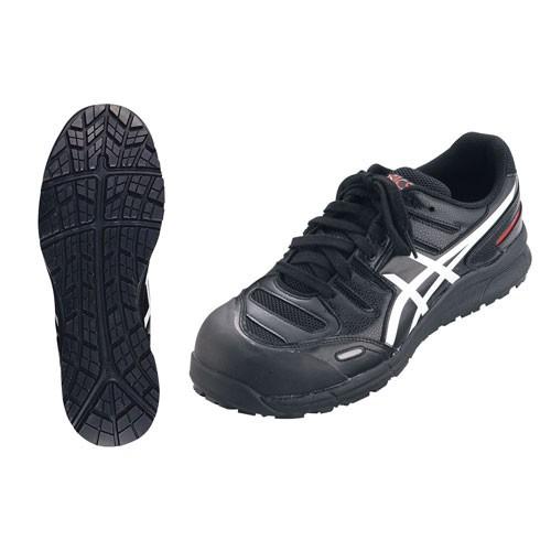 アシックス ウィンジョブ安全靴 CP103 ブラック×ホワイト 24.0cm