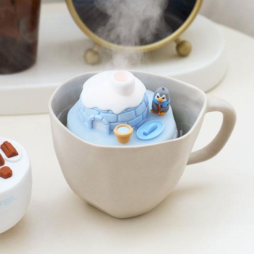BLUEFEEL DoongDoong 浮かべるミニ加湿器 釣りとイグルー BLF43043