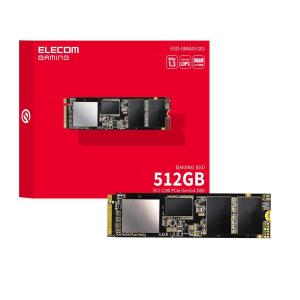 ELECOM エレコム　ゲーミング PC 用 NVMe SSD 512GB ESD-GMIA0512G