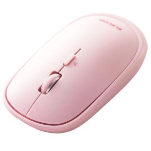 エレコム M-TM15BBPN ピンク [ワイヤレスマウス 無線 Bluetooth 静音 4ボタン 充電式 軽量 薄型 3台同時接続 左右対称 ピンク ]｜cocoawebmarket