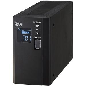 オムロン UPS 無停電電源装置 BW55T ( 550VA 340W 小型 軽量 常時商用給電 正弦波出力)