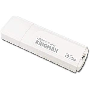 【ヤマト運輸ネコポス便のみ】 KINGMAX USBメモリ 32GB USB3.0 &amp; USB3.1 Gen 1 キャップ式 ホワイト KM32GPB07W