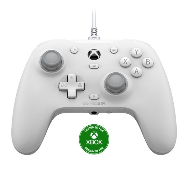 GameSir G7 HE White USB有線接続 ゲーミングコントローラー (Xbox公式ライ...