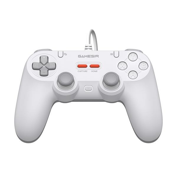 GameSir Tegenaria Lite White 有線 ゲームコントローラー (Switch...