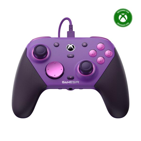 GameSir G7 Pro Purple 無線 有線 ゲームコントローラー (Xbox公式ライセン...