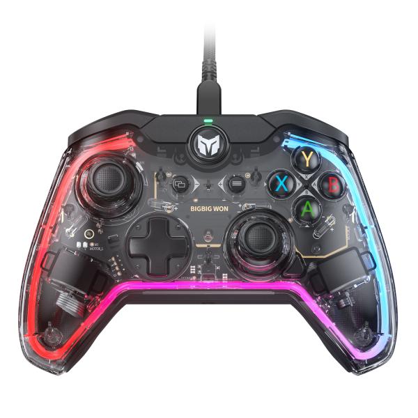 BIGBIG WON RAINBOW S 有線ゲームコントローラー (Switch Windows ...