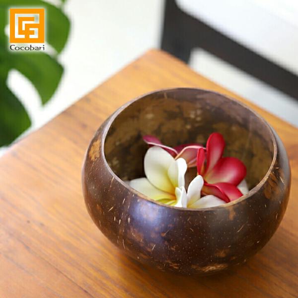 ココナッツのボウル アジアン雑貨 バリ小物入れ 収納 おしゃれ オブジェ 椰子 インテリア アジア ...