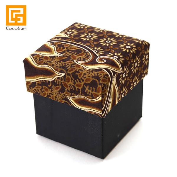 BOX SET アタ3cm、アタ5cm、Lサイズ(3cm)用(Batik brown) オーガンジー...