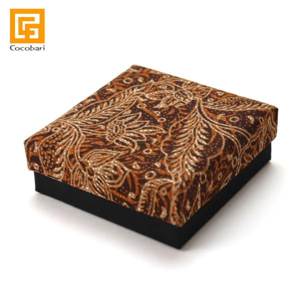 BOX SET 木製キーリング用(Batik brown)（単品での購入不可・別売りの木製キーリング...