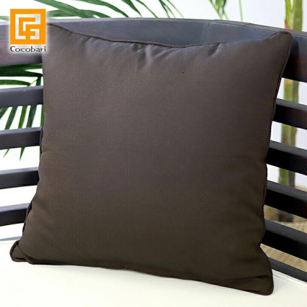 クッションカバー プレーン(Brown) 45×45cm    クッションカバー アジアン バリ 無...