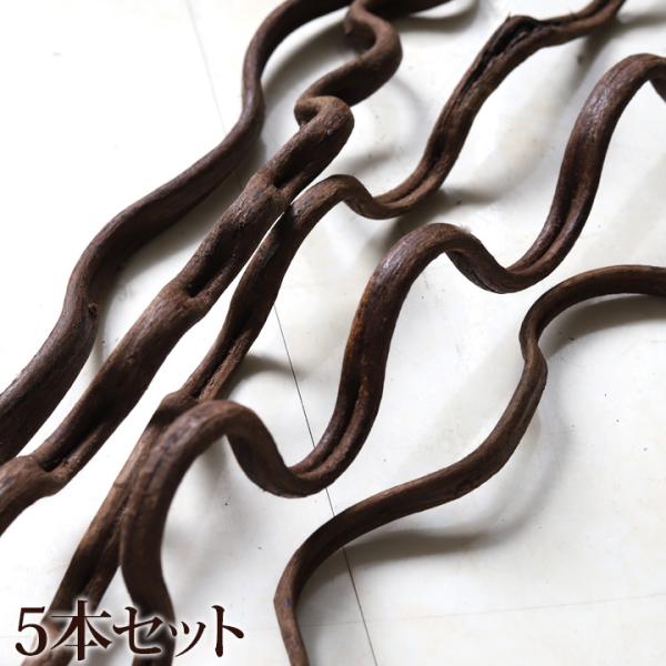 くねくねの棒(5本セット)   木の枝 インテリア ドライフラワー 枝 造花 大きい デコレーション...
