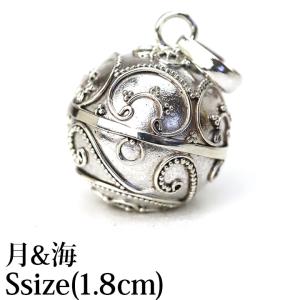 ガムランボール JAWAN(S) MOON &amp; OCEAN(月＆海) シルバークロス付き 誕生日プレゼント 女性 男性 40代 50代 60代 70代 母 父 メール便対応可