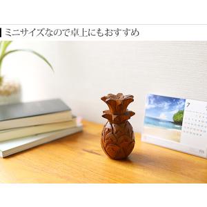 パイナップルのミニオブジェ 置物 ハワイアン雑...の詳細画像5