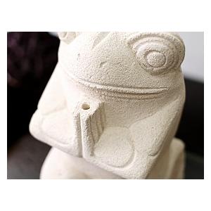 カエルの石像(お祈り)(S) 置物 オブジェ ...の詳細画像5