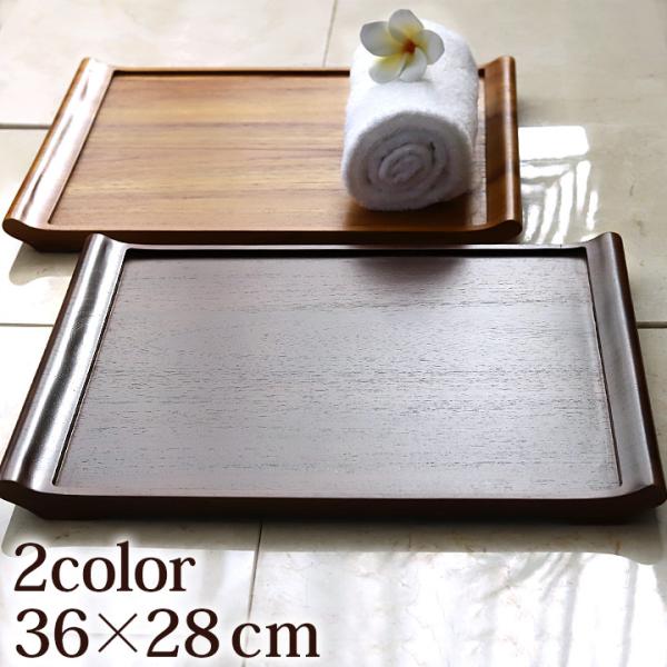 HOTEL STYLE TRAY (36cm×28cm) アジアン バリ お盆 トレー おしゃれ 木...