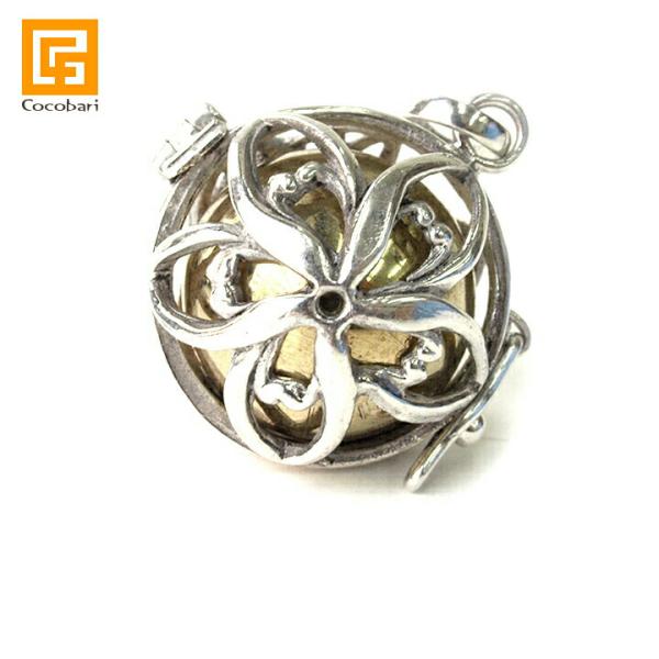 ガムランボール UNIQUE FRANGIPANI ＆ LEAF(フランジパニ＆リーフ) シルバーク...