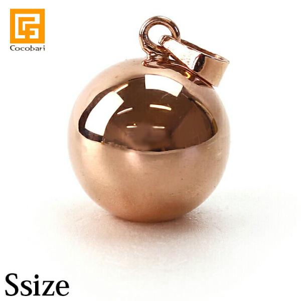 ガムランボール PLAIN ROSE GOLD(ローズゴールド)(S) マタニティネックレス アクセ...